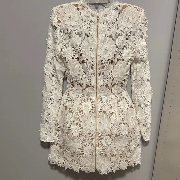 MAIA MINI DRESS IN WHITE Bronx and Banco Small